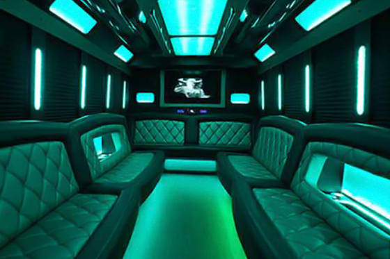 inside a party bus